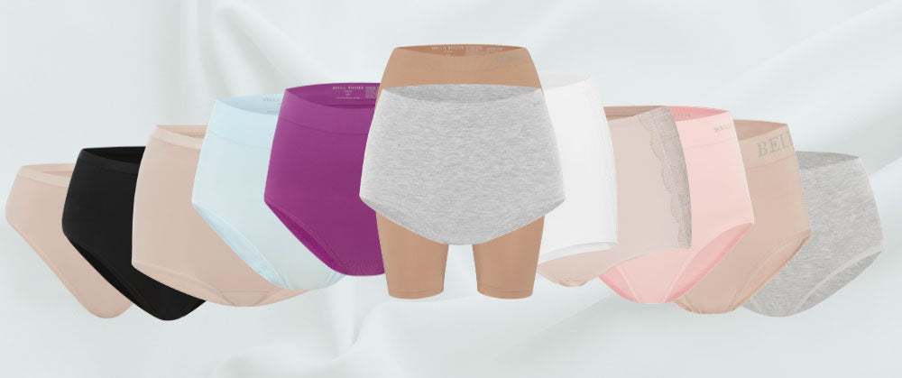 Underwear side by side comparison | the Knicker debrief | Bella Bodies Latvia