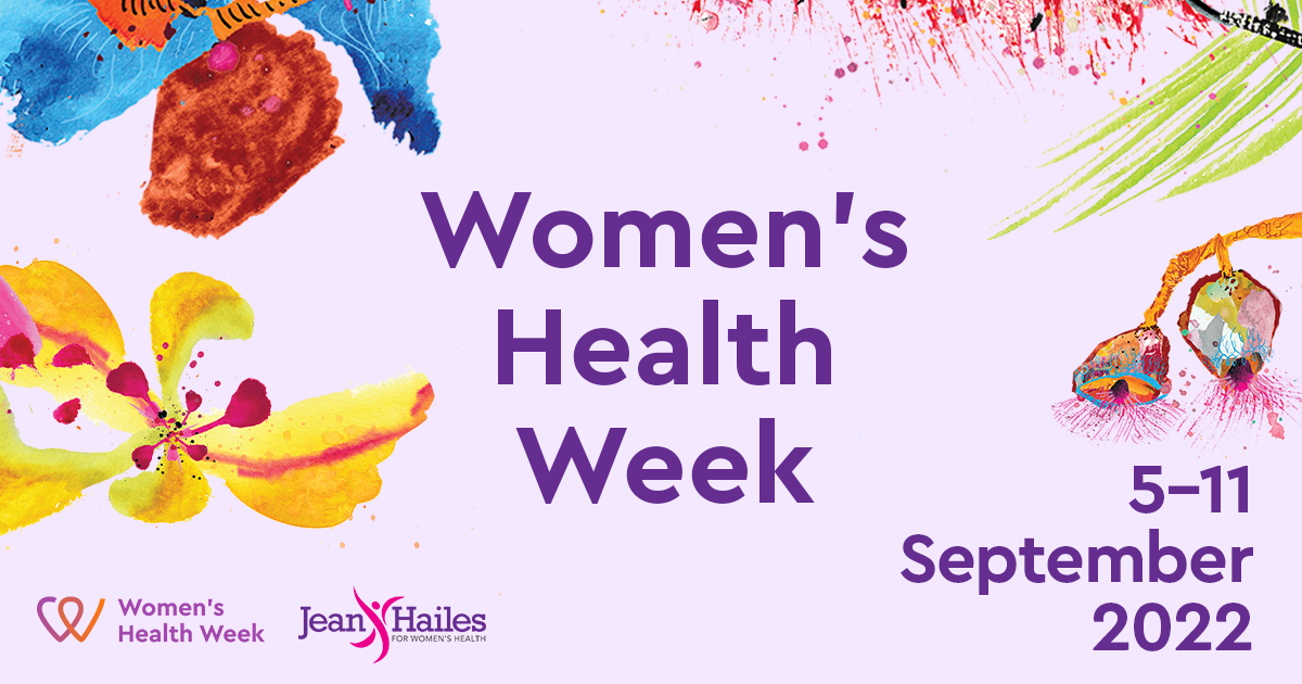 Women's Health Week | Jean Hailes For Women's Health | Bella Bodies Latvia
